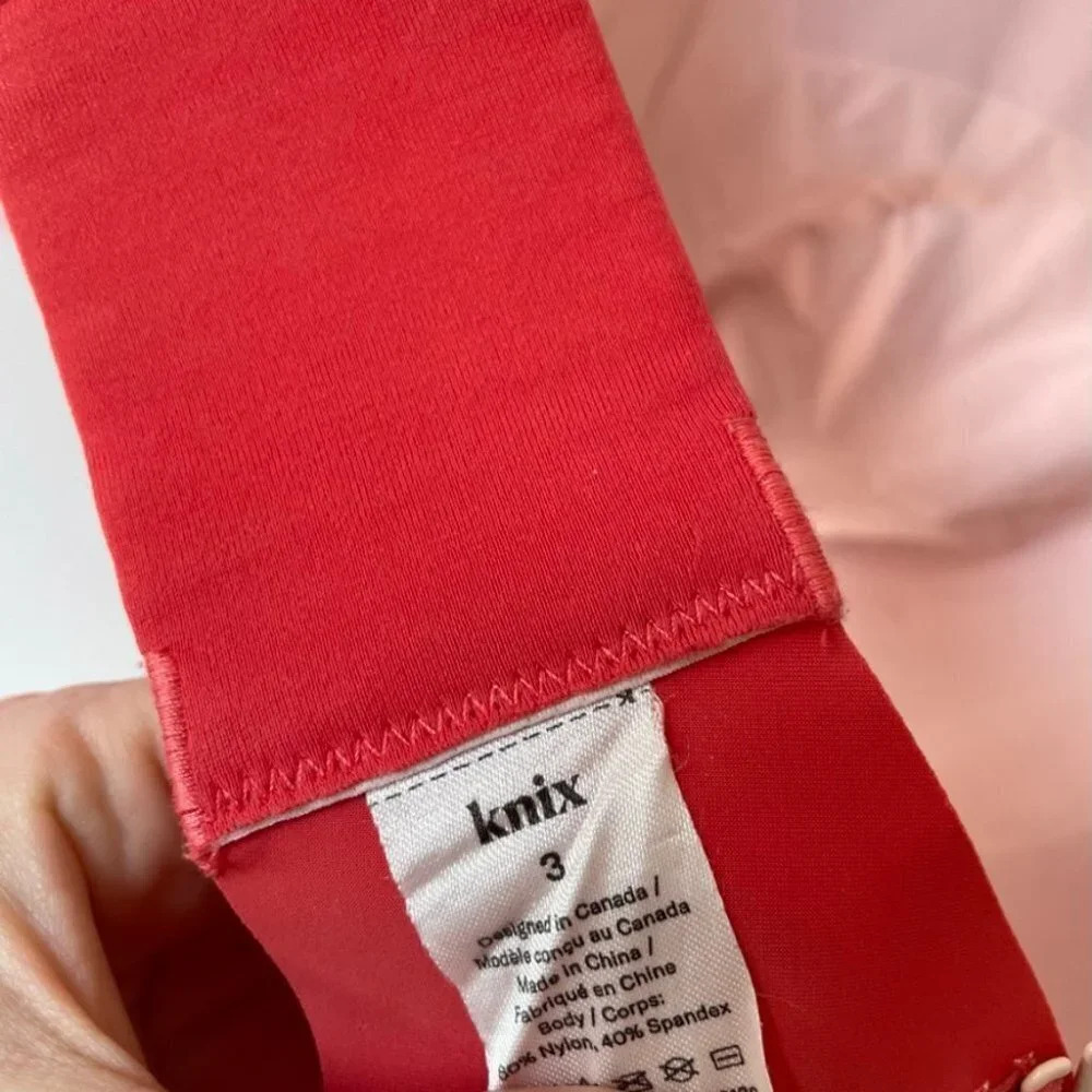 Knix Evolution Wireless Reversible Bra Size 3 36b… - image 8